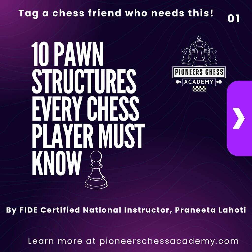 Instagram post from pioneers_chess_academy. This post is in position 0.